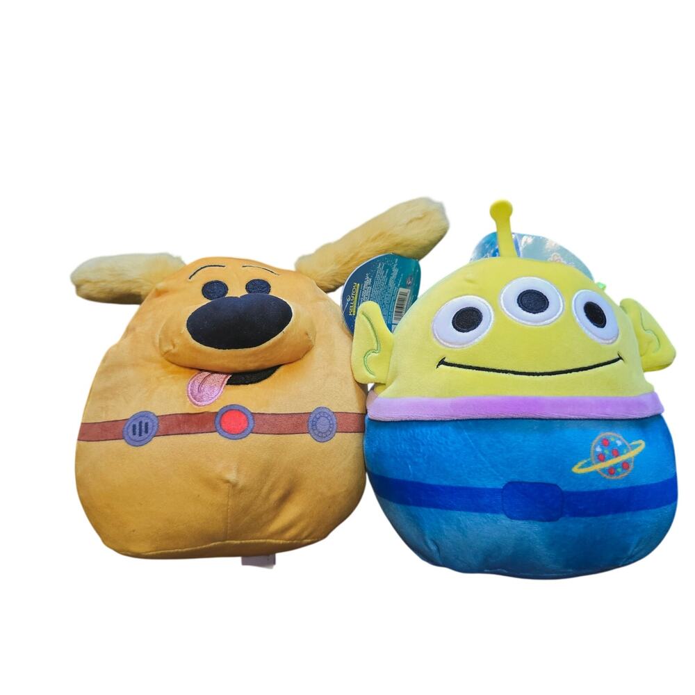 Disney Squishmallows doug and alien lot